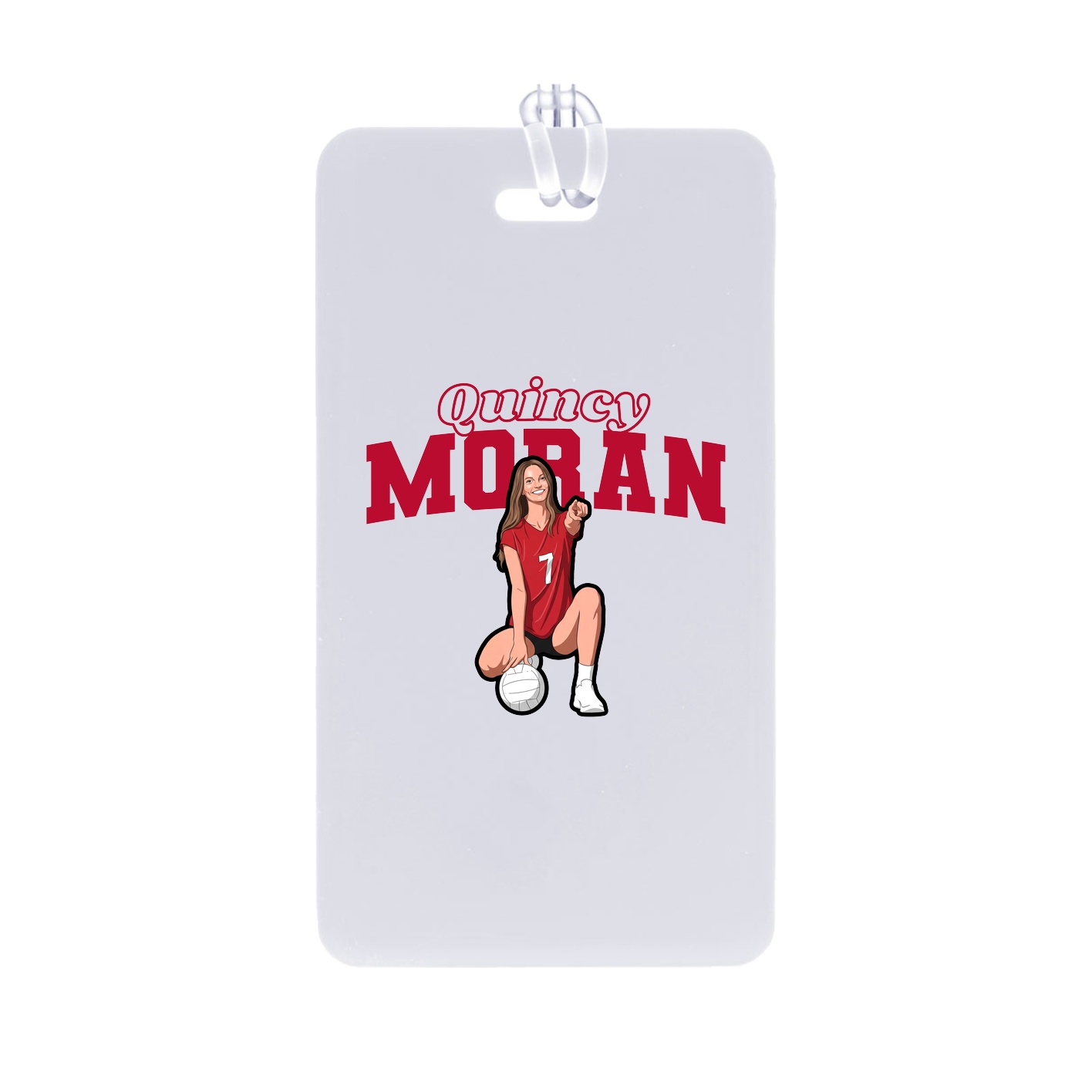 Bag Tag — Name Arch in Classic