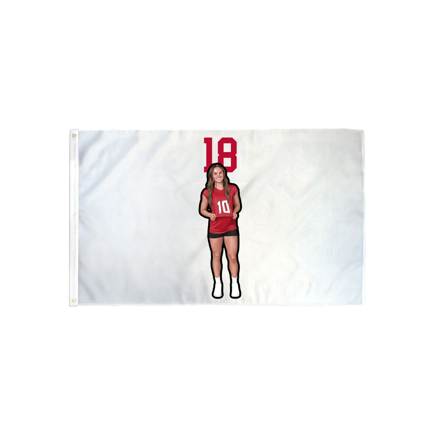 3x5 Flag — Number Top in Classic