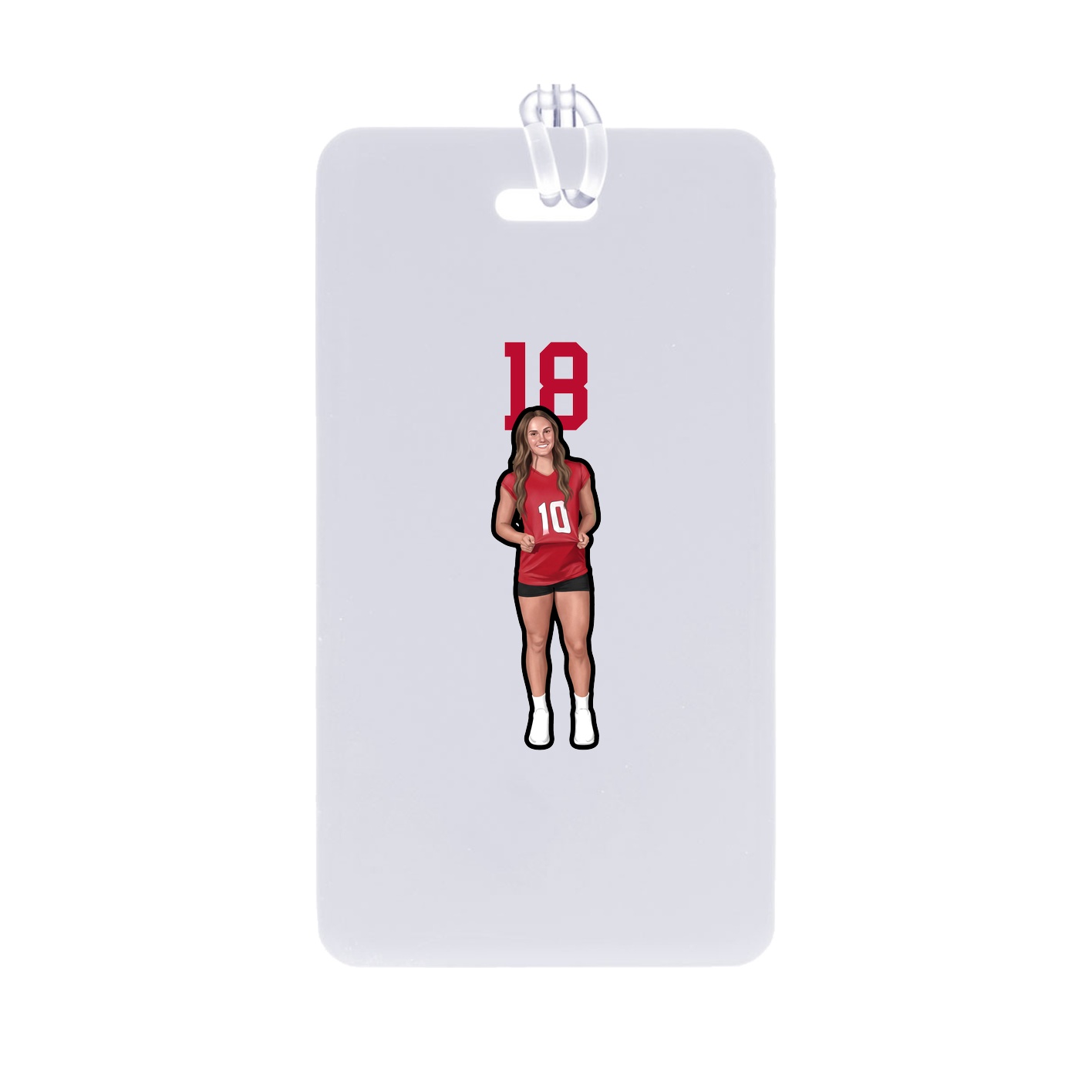 Bag Tag — Number Top in Classic