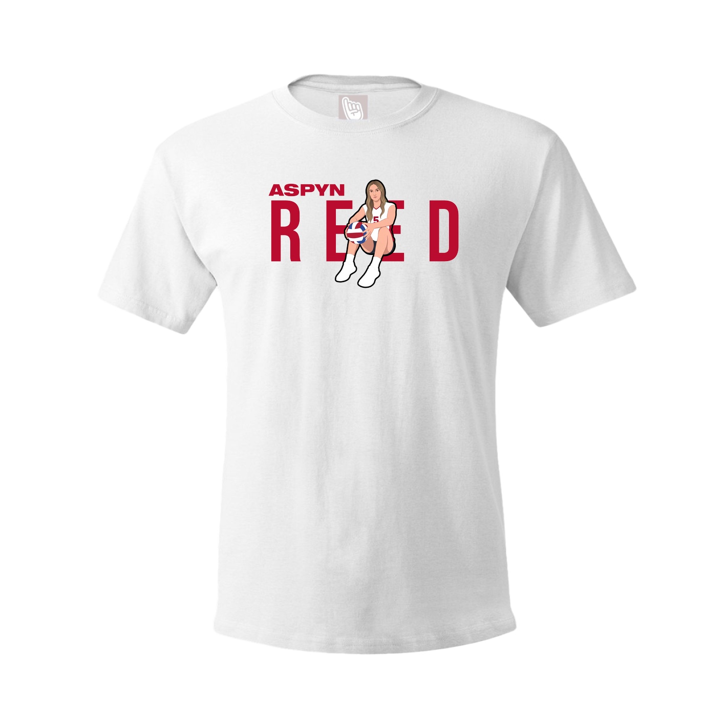 Tee — Player Name in White