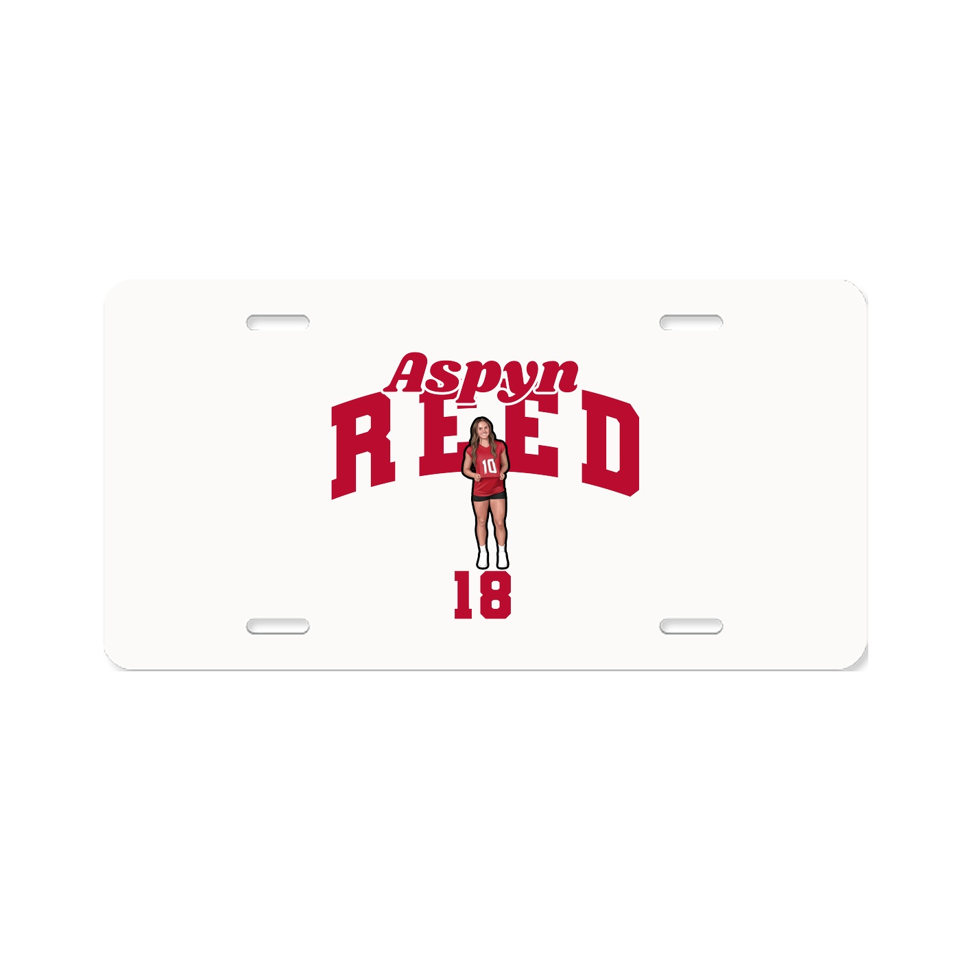 License Plate — Signature Arch in Classic