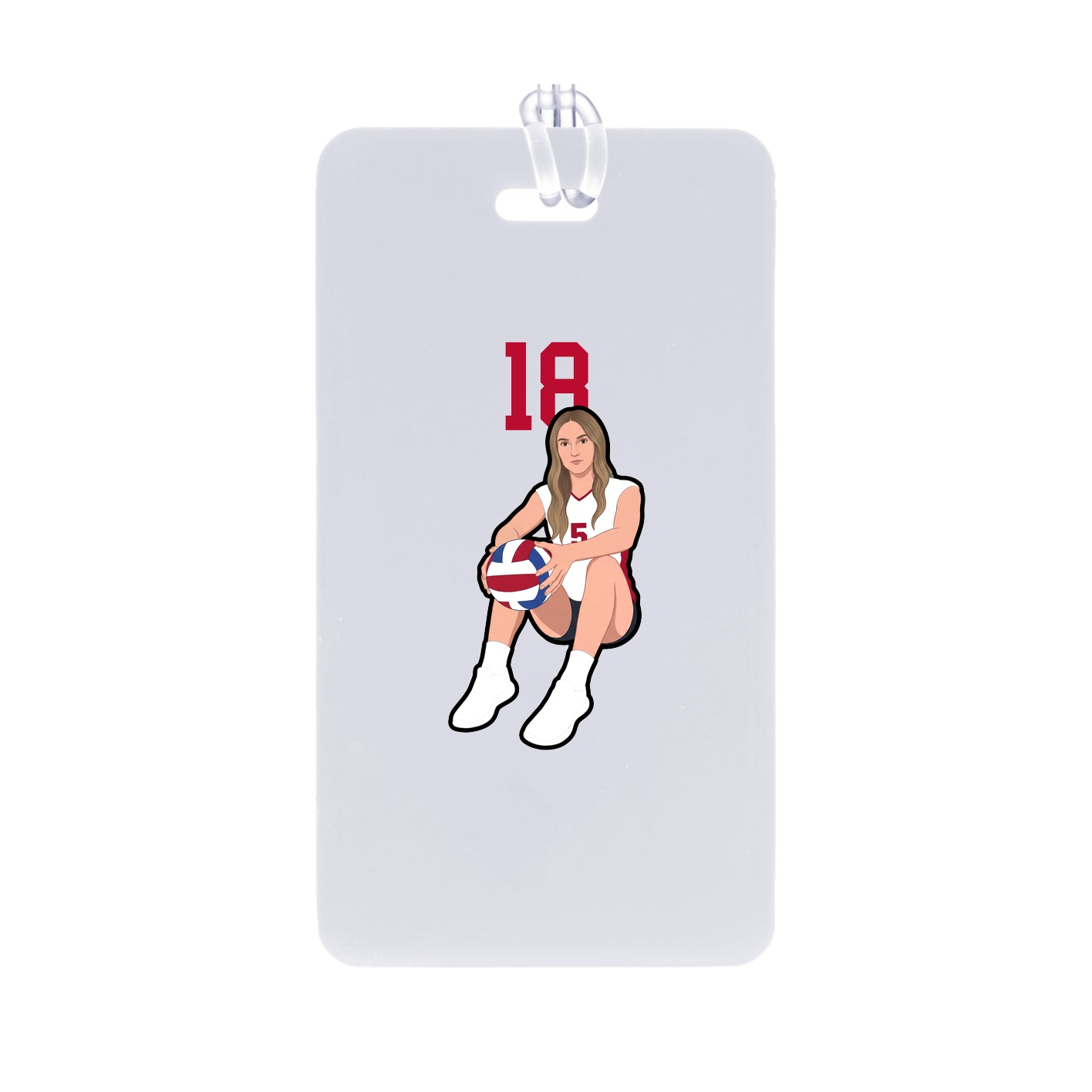 Bag Tag — Number Top in Classic