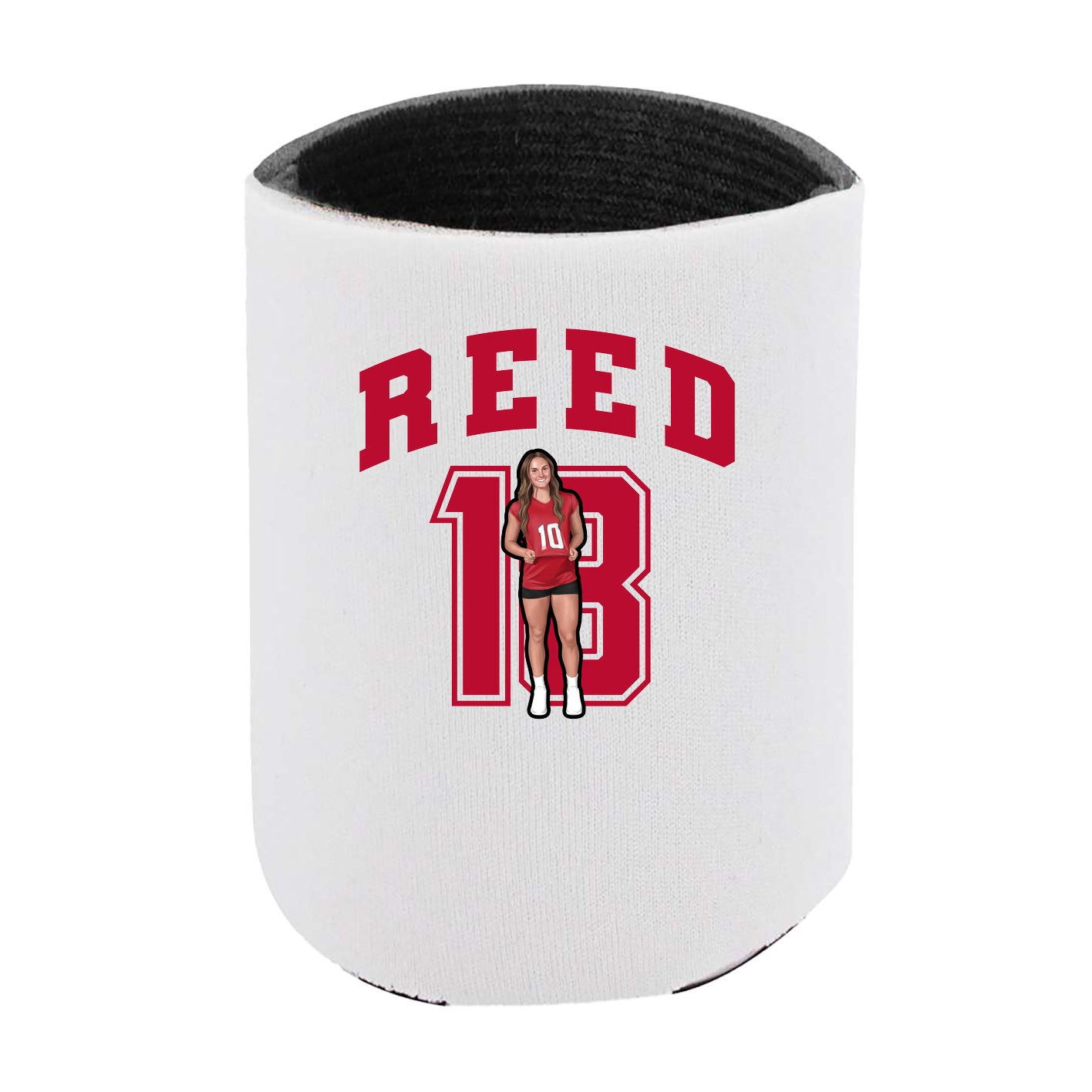 Can Holder — Number in White