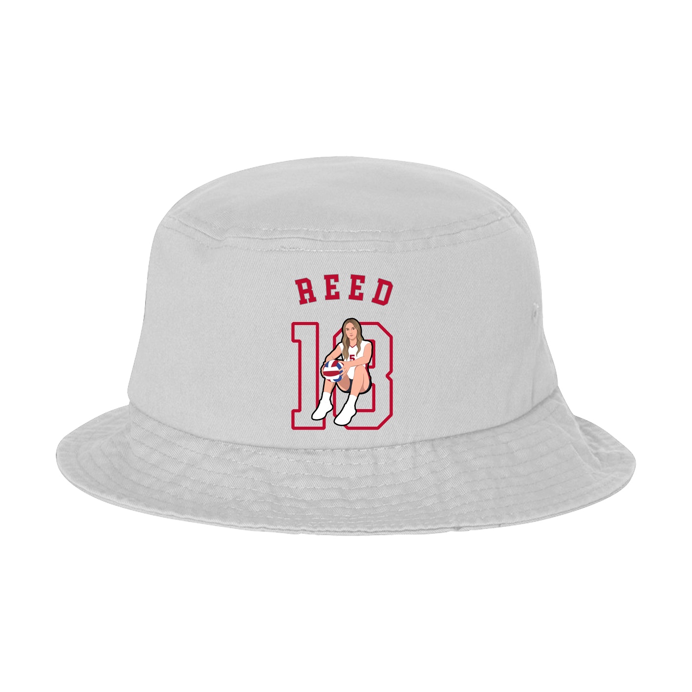 Bucket Cap — Shirsey Arch in White