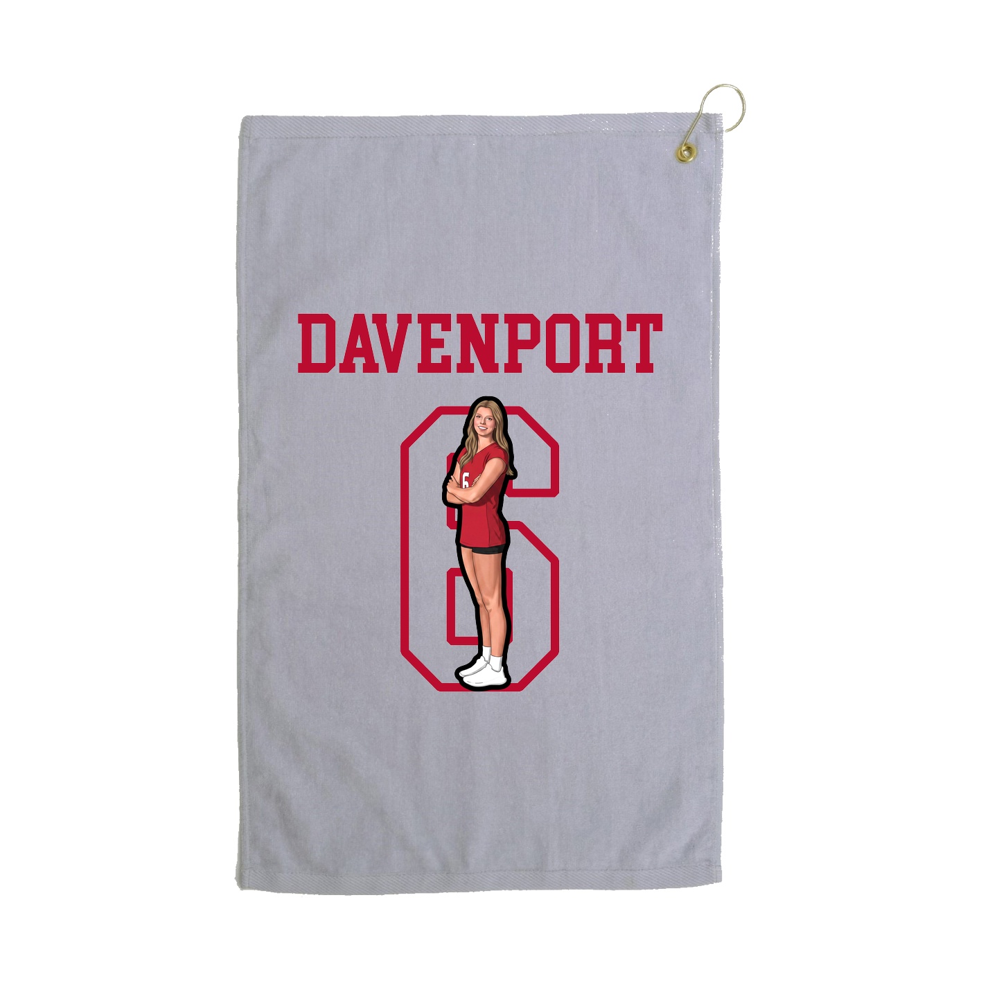 Golf Towel — Shirsey in Grey