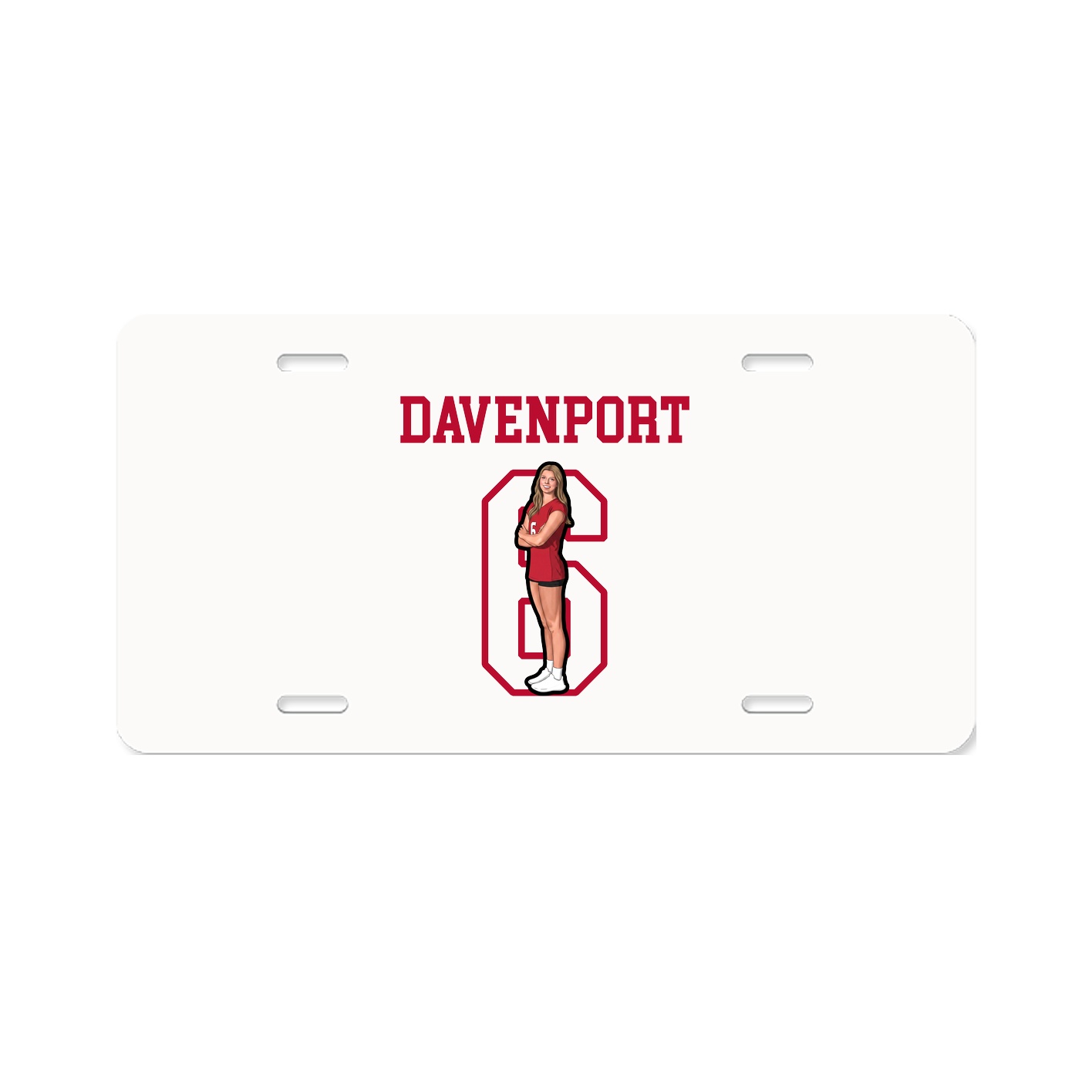 License Plate — Shirsey in Classic
