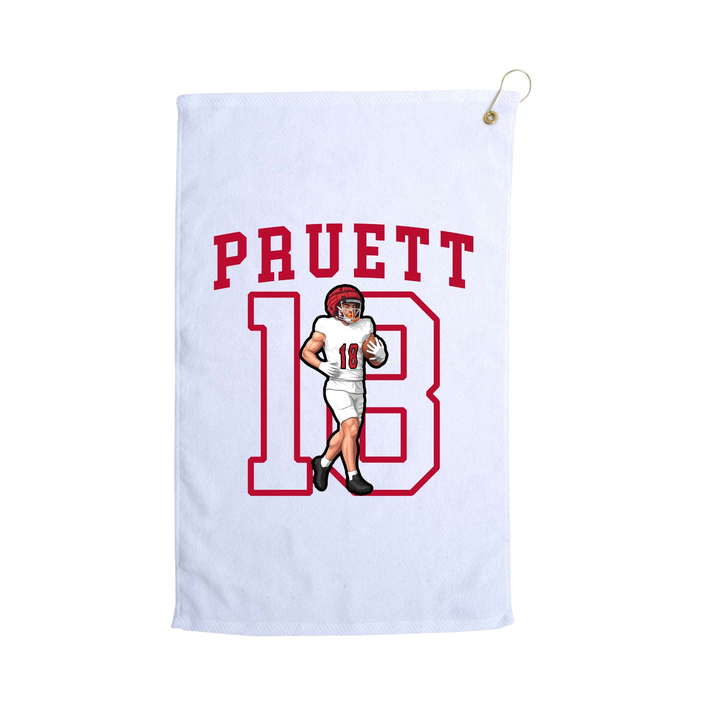 Golf Towel — Shirsey in White