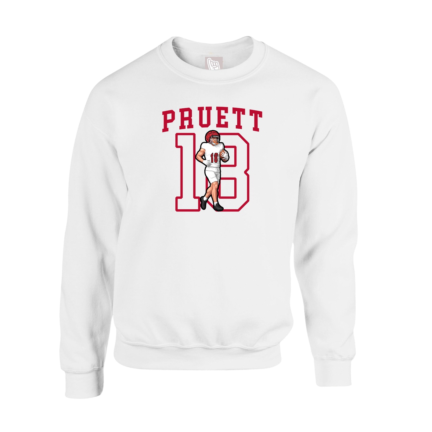 Fleece Crew — Shirsey in White