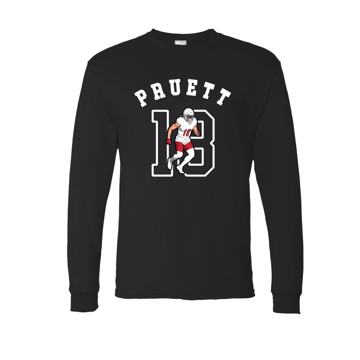 Long Sleeve Tee — Shirsey Arch in Black