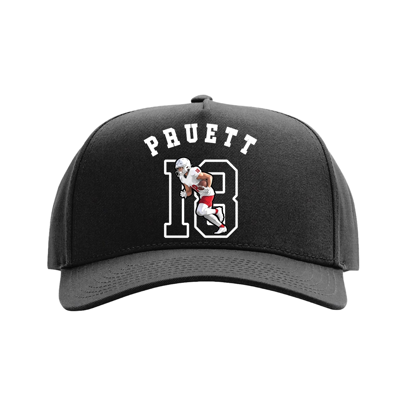 Full Fabric Five-Panel Champ Cap