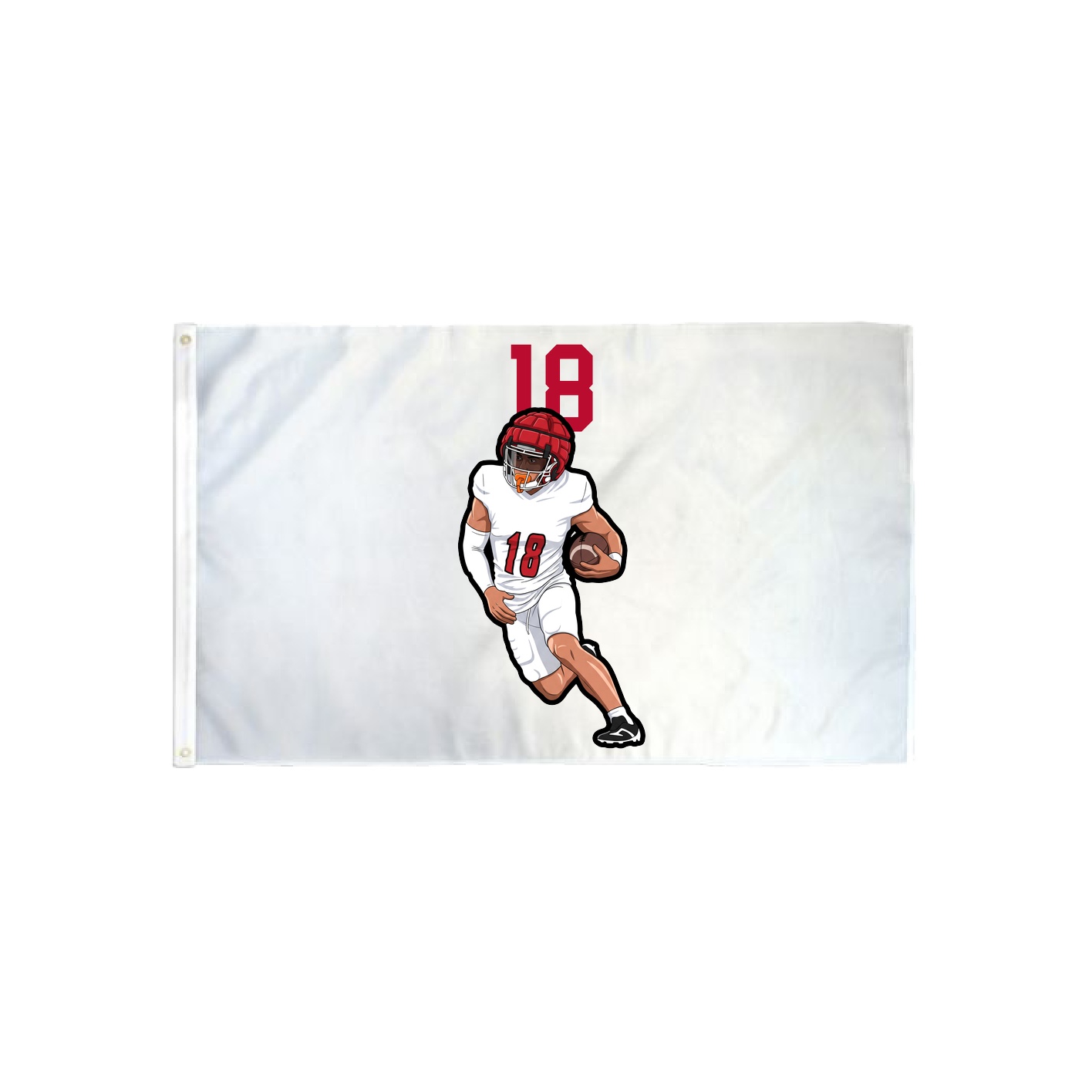 3x5 Flag — Number Top in Classic