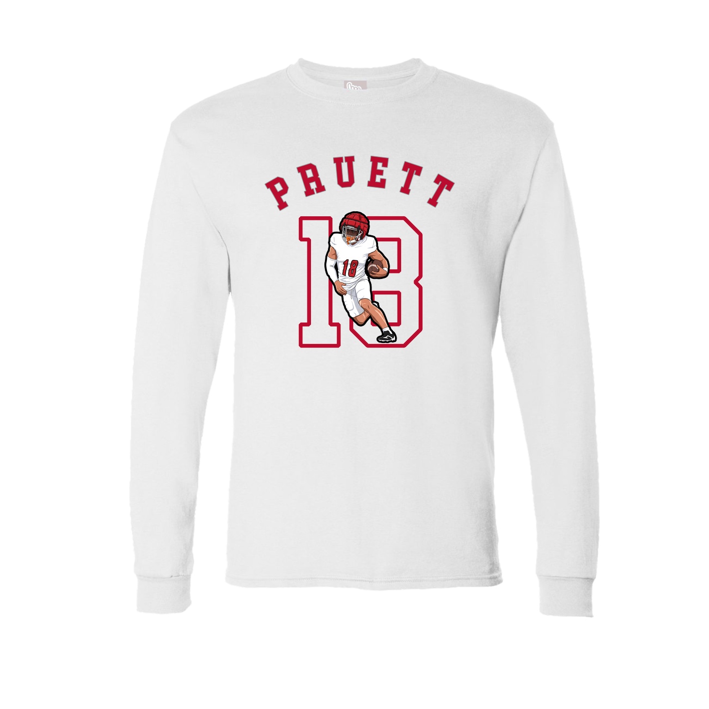 Long Sleeve Tee — Shirsey Arch in White