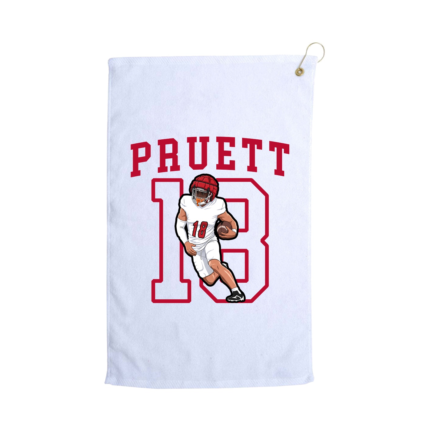 Golf Towel — Shirsey in White