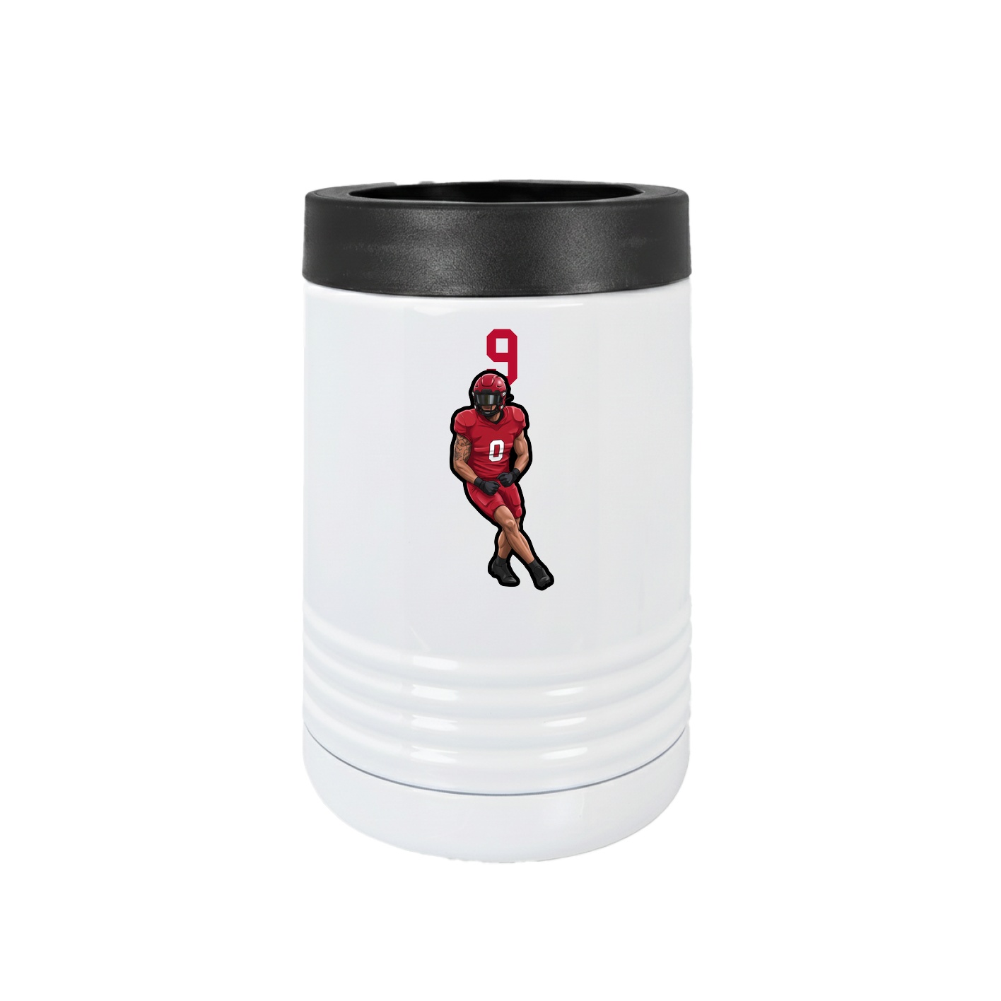 Beverage Holder — Number Top in White