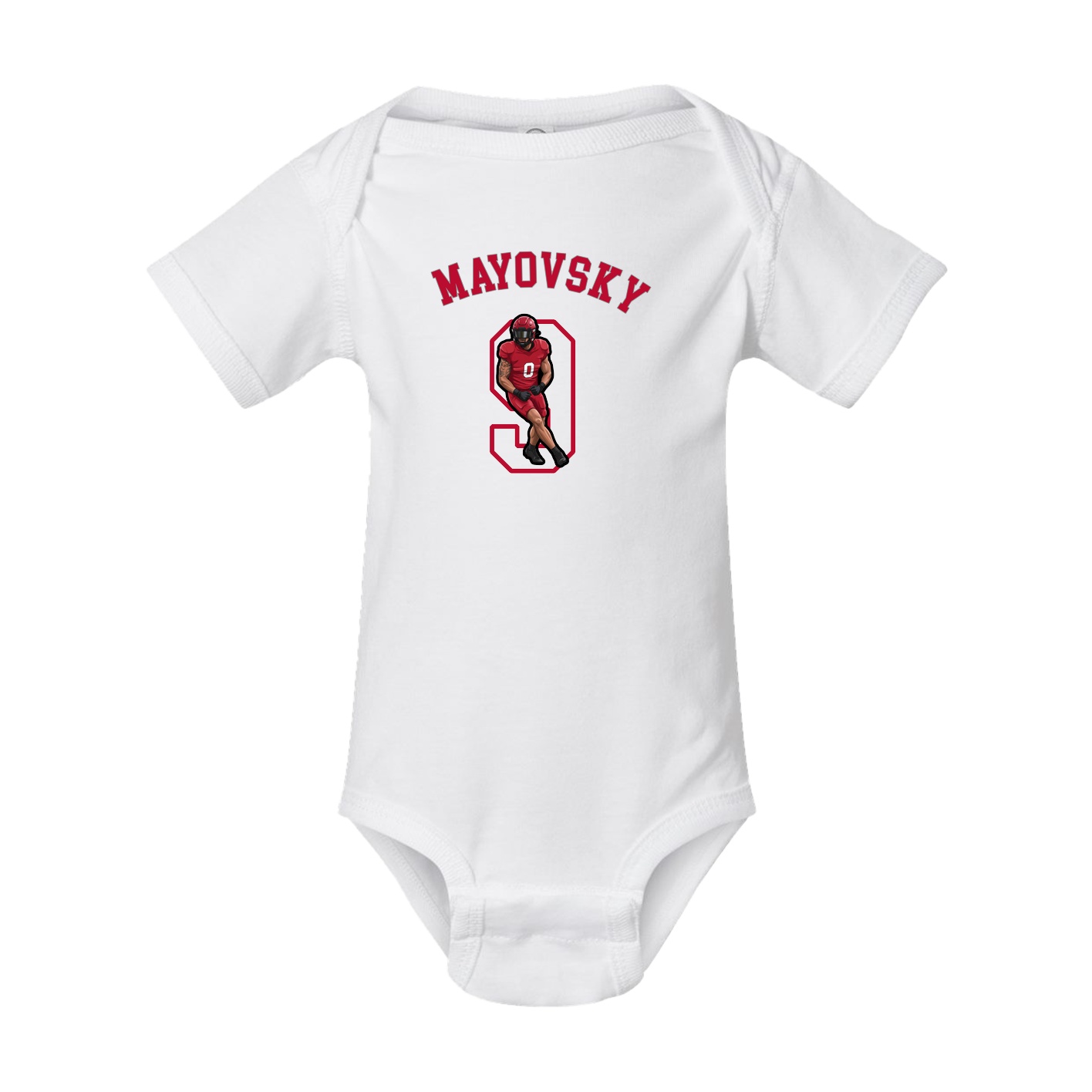 Baby Onesie — Shirsey Arch in White