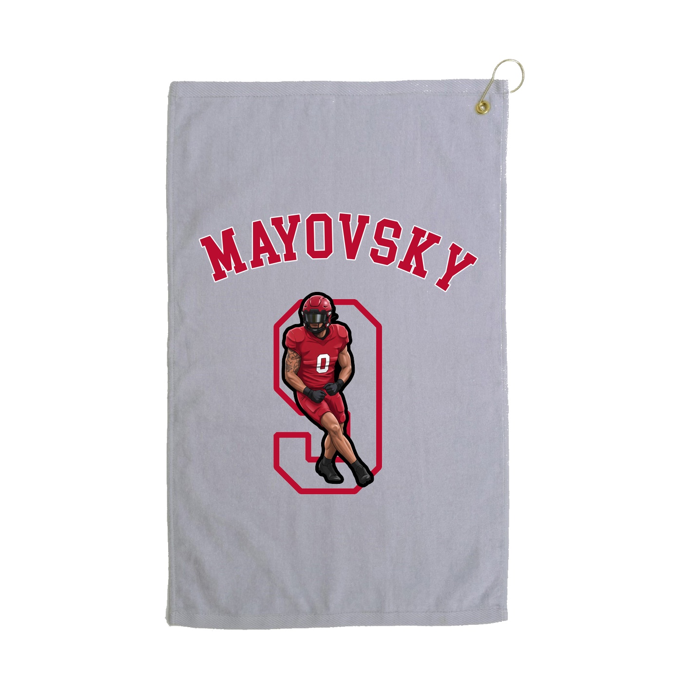 Golf Towel — Shirsey Arch in Grey