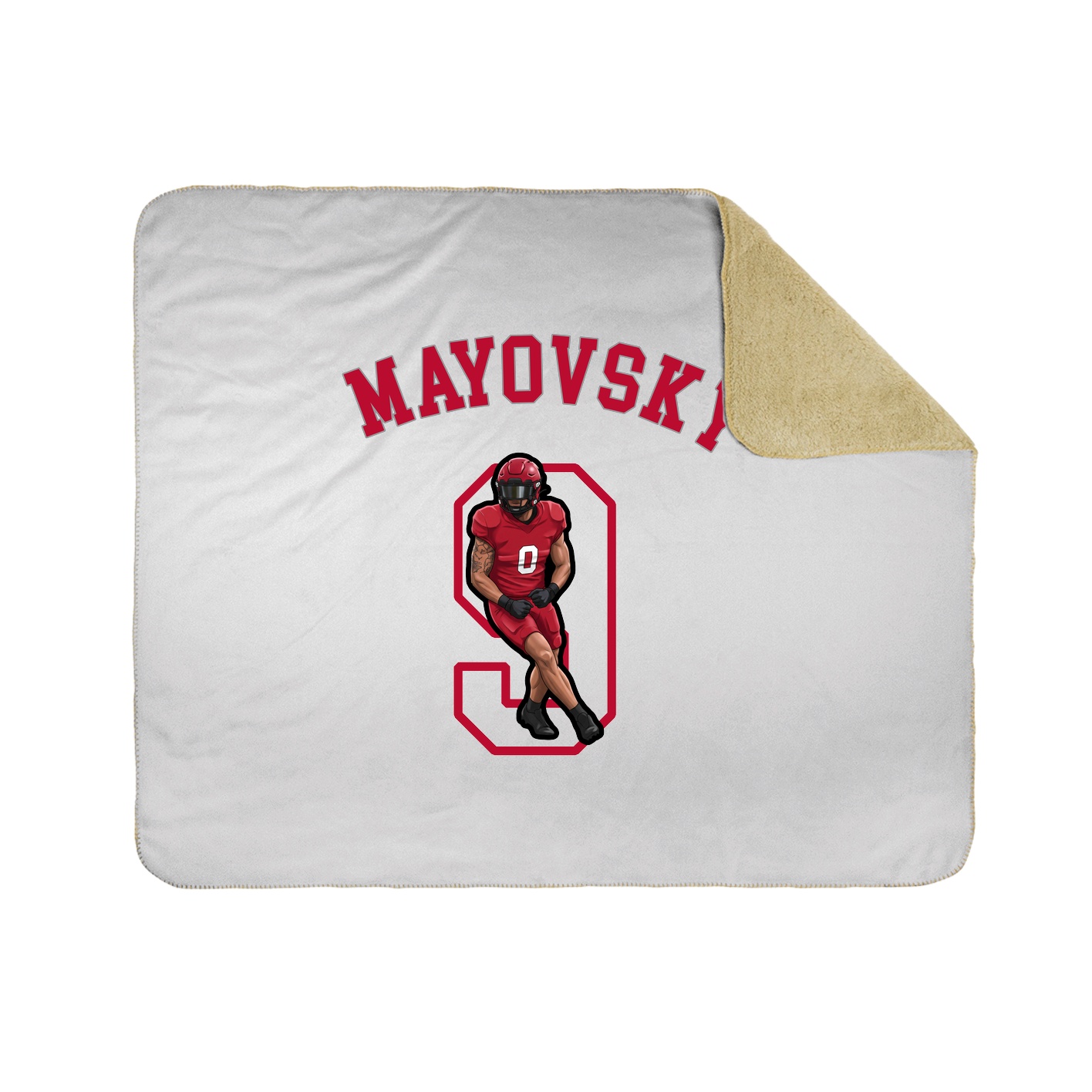 Throw Blanket — Shirsey Arch in White