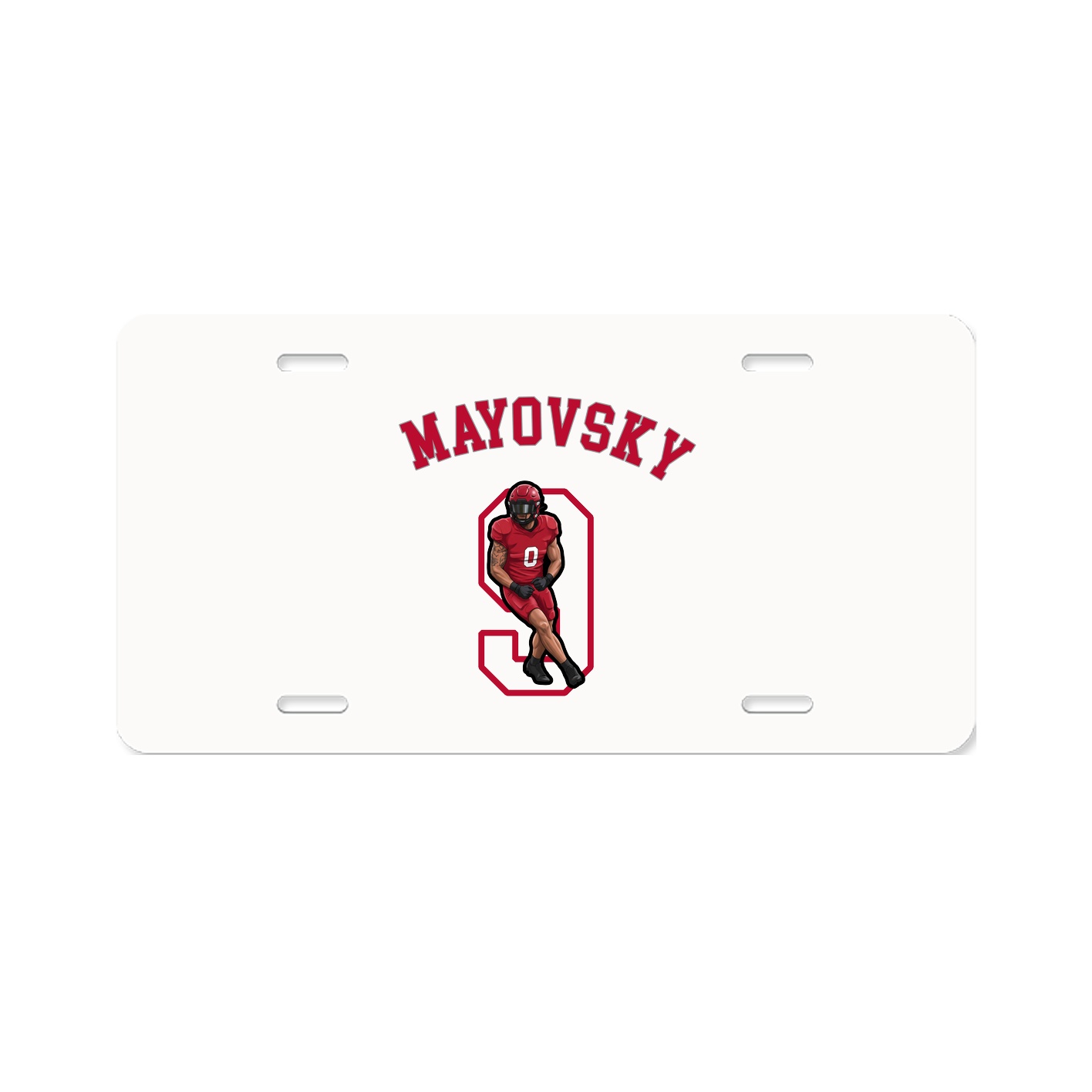 License Plate — Shirsey Arch in Classic