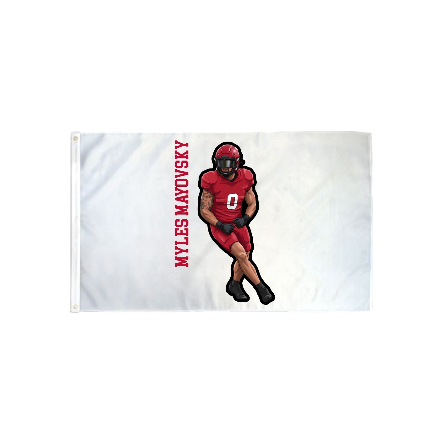 3x5 Flag — Name Vertical in Classic