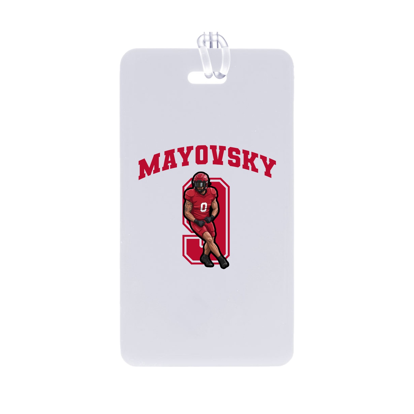 Bag Tag — Number in Classic