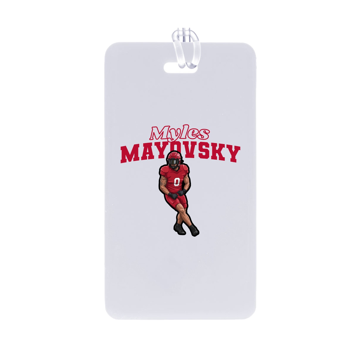 Bag Tag — Name Arch in Classic