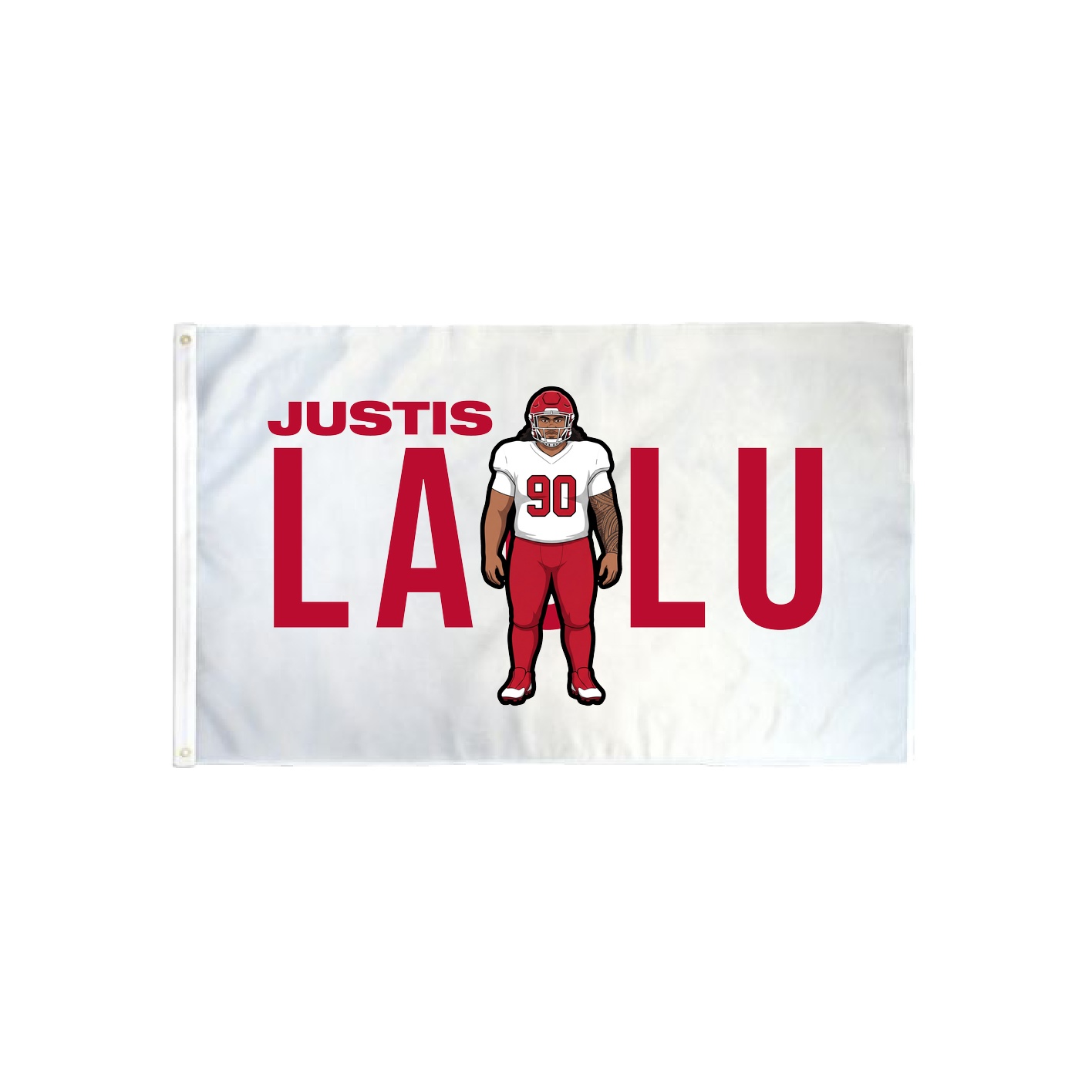 3x5 Flag — Player Name in Classic