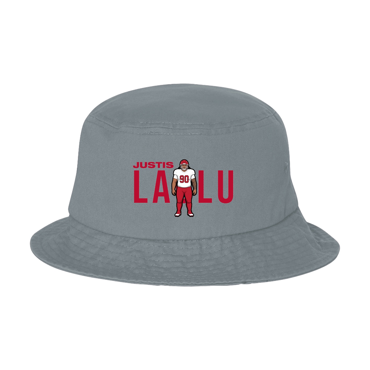 Bucket Cap — Player Name in Grey
