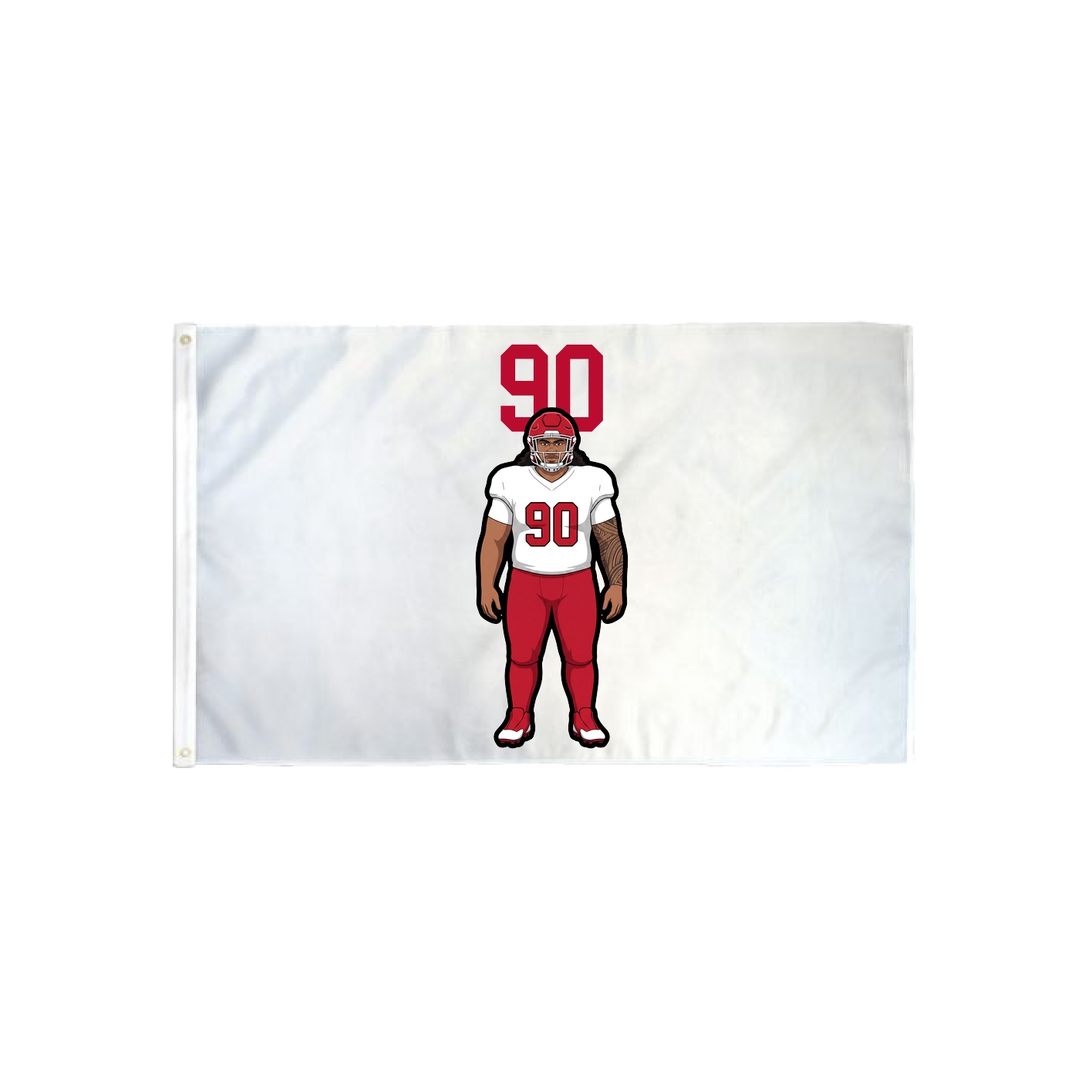 3x5 Flag — Number Top in Classic