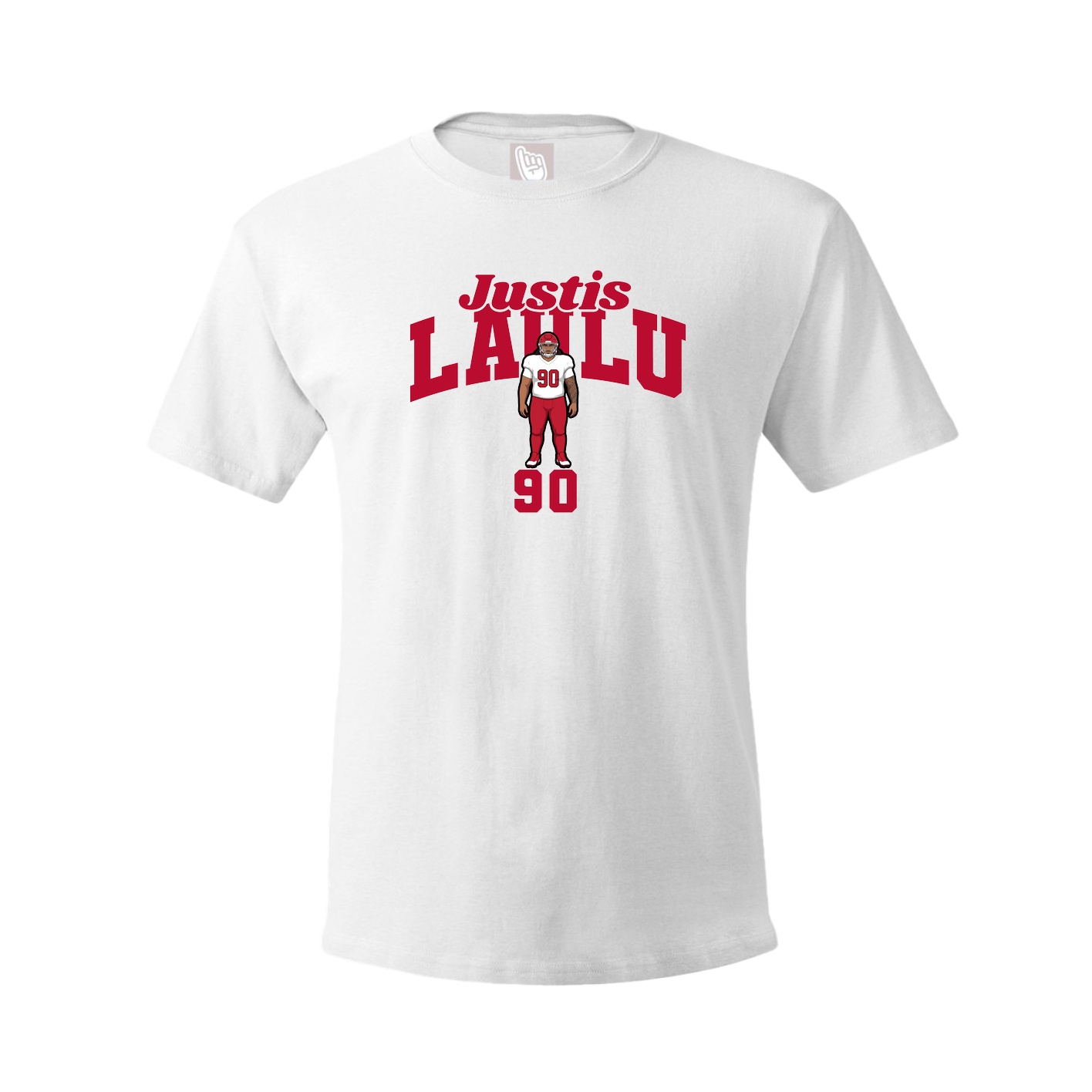 Youth Tee — Signature Arch in White