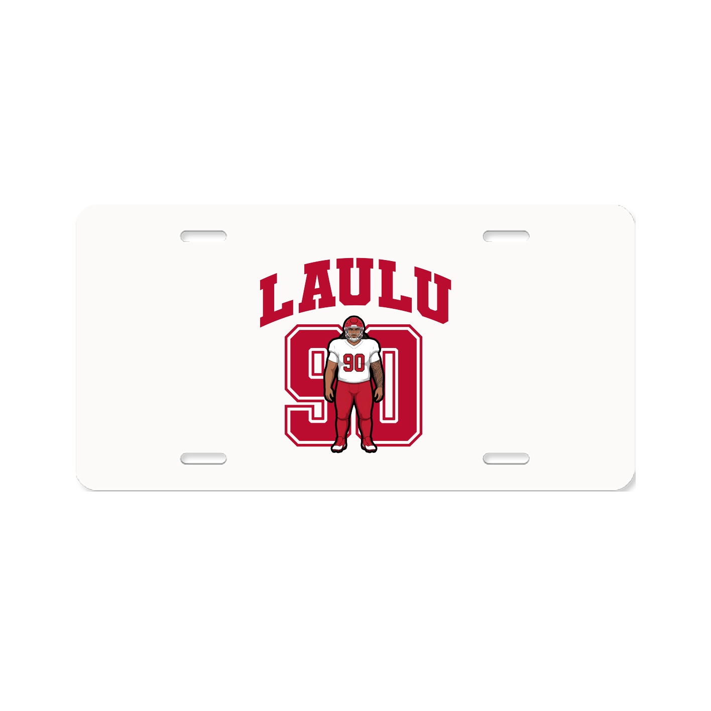License Plate — Number in Classic