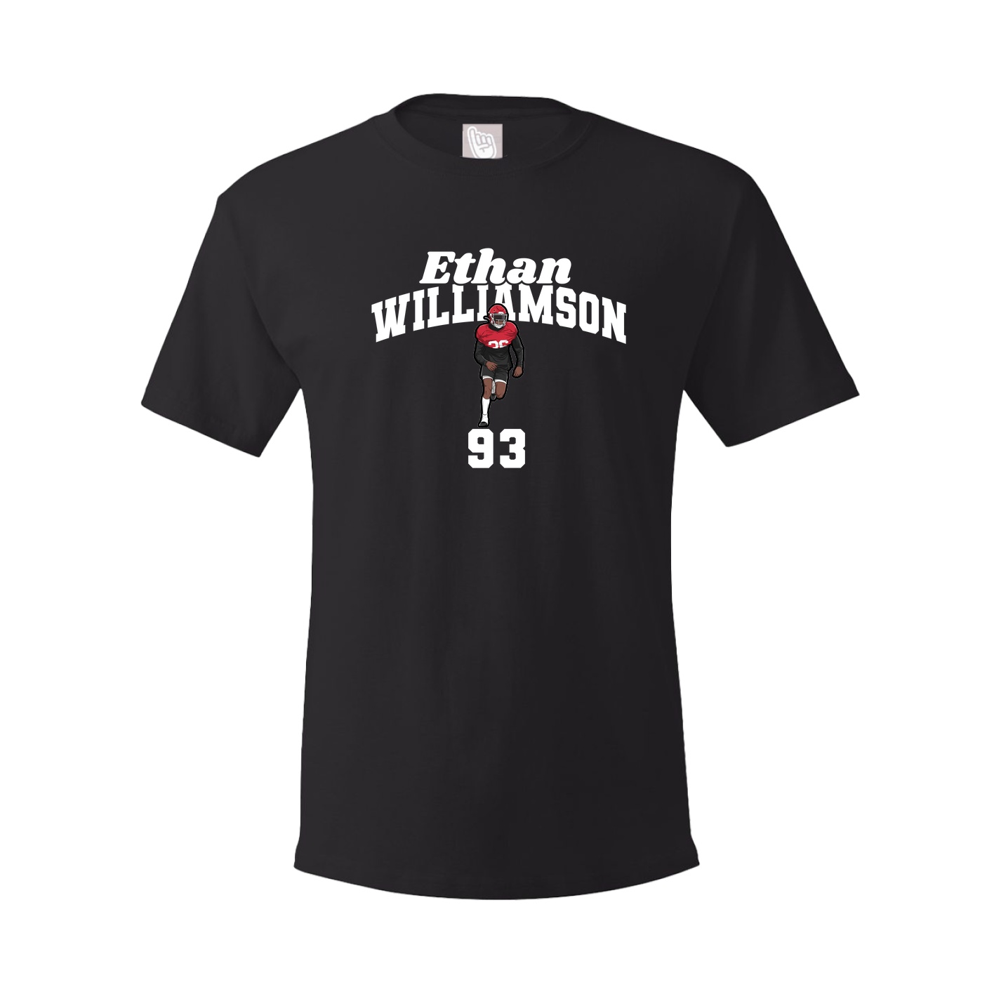 Youth Tee — Signature Arch in Black