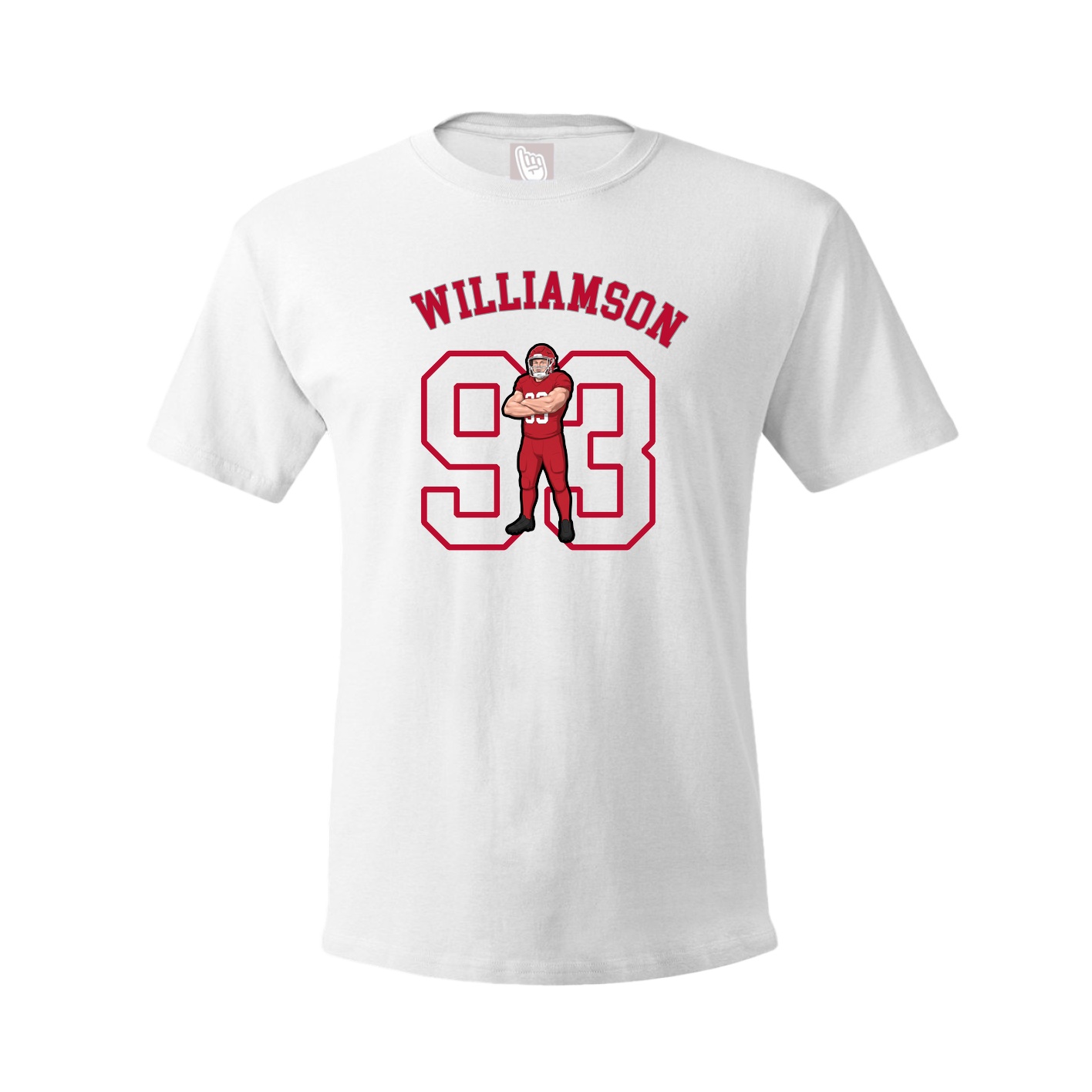 Tee — Shirsey Arch in White