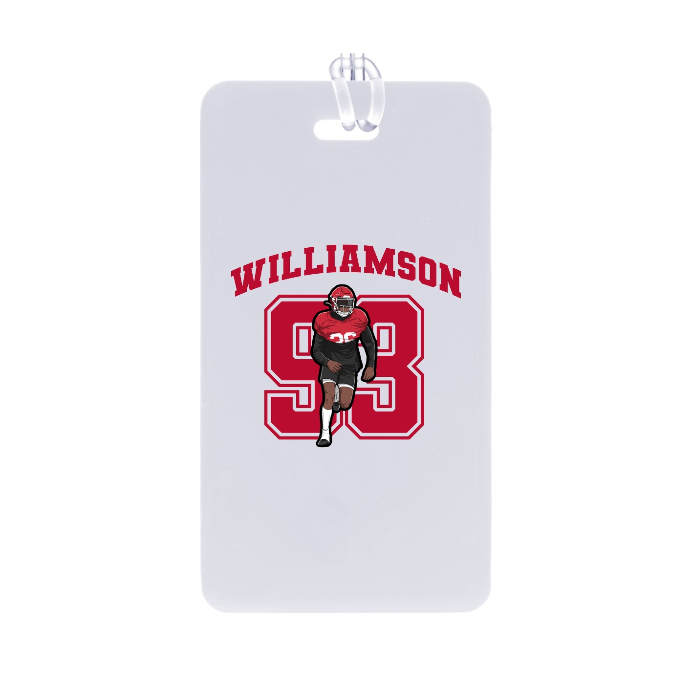 Bag Tag — Number in Classic