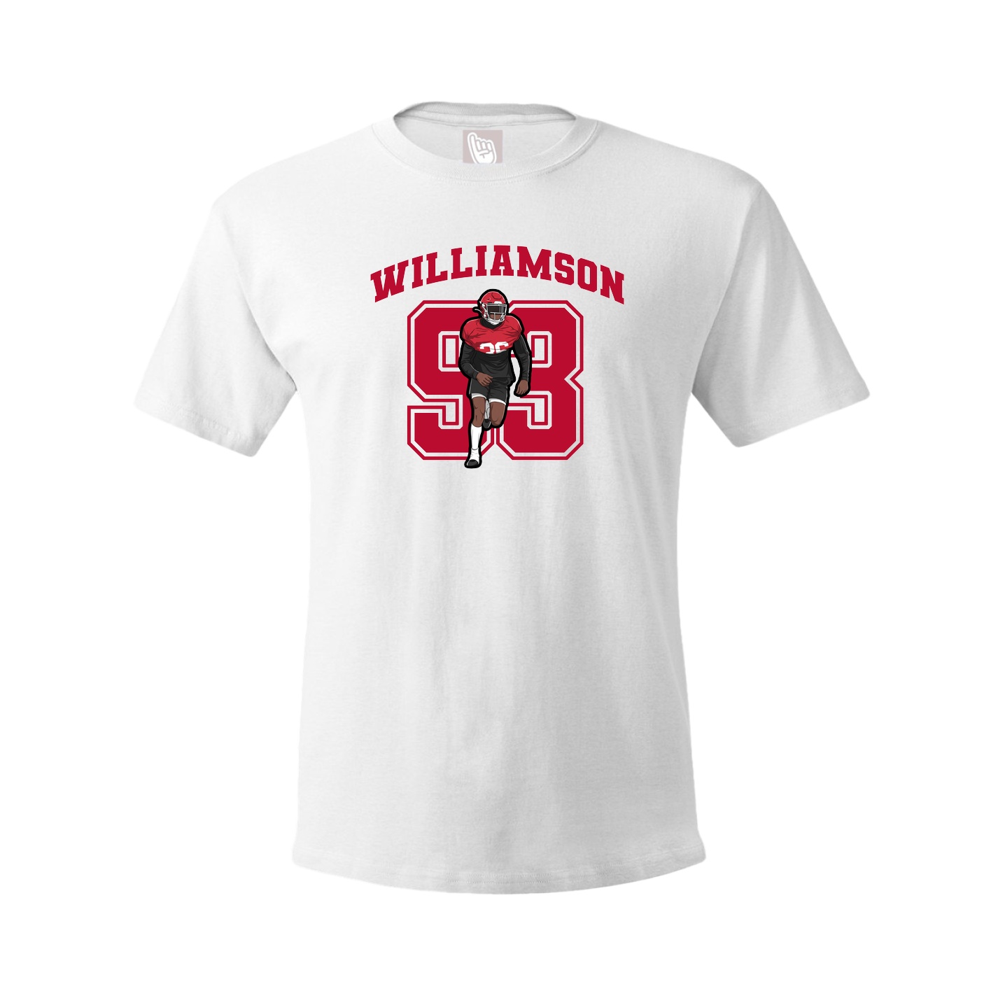 Tee — Number in White