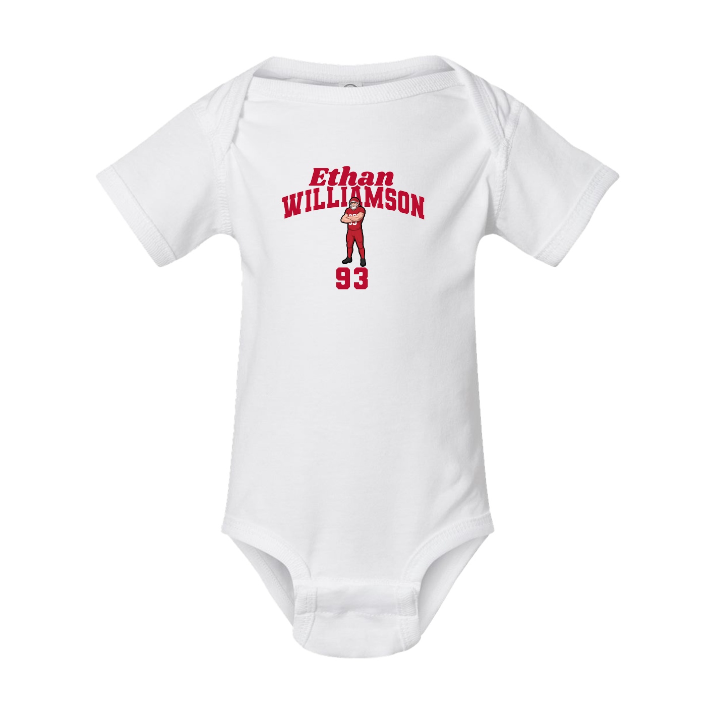 Baby Onesie — Signature Arch in White