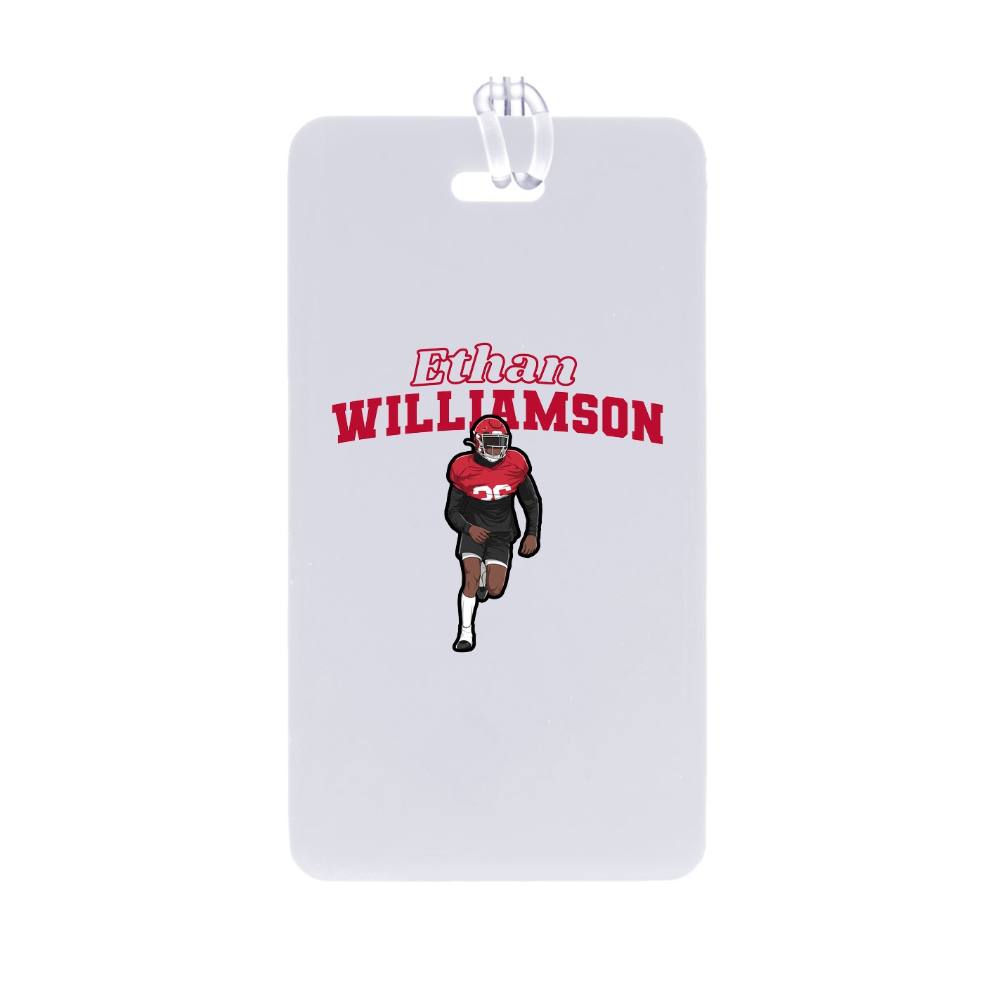 Bag Tag — Name Arch in Classic