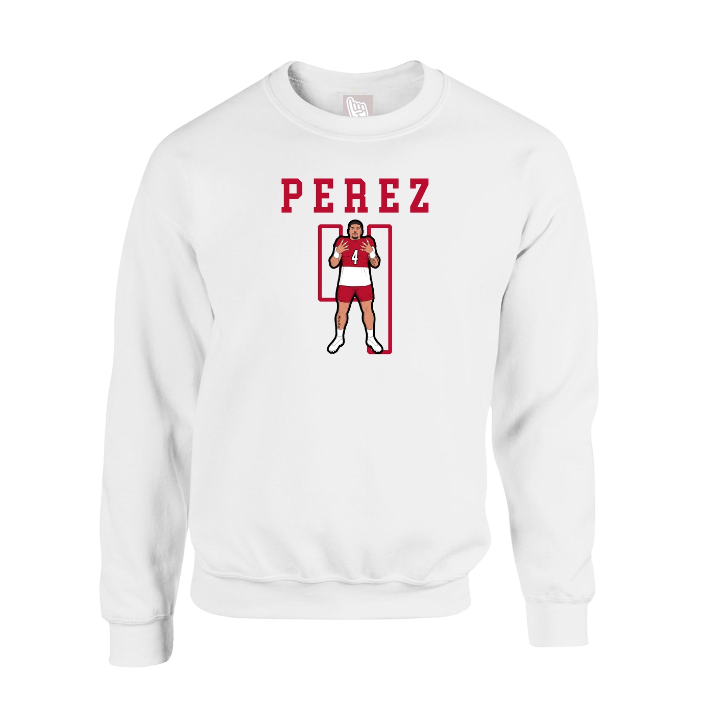 Fleece Crew — Shirsey in White