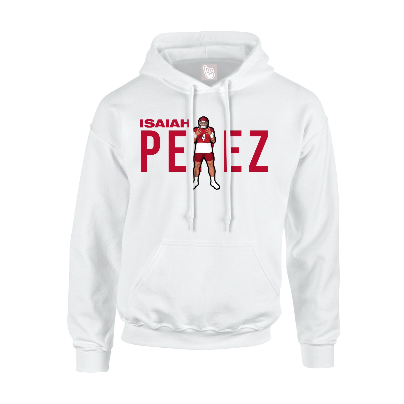 Hoodie — Player Name in White