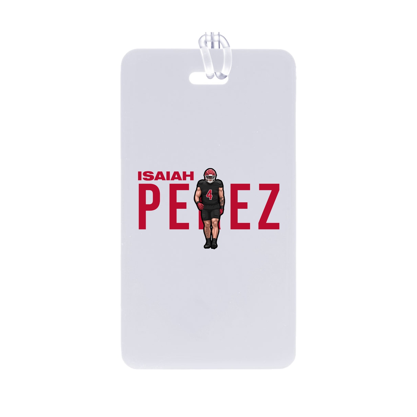 Bag Tag — Player Name in Classic