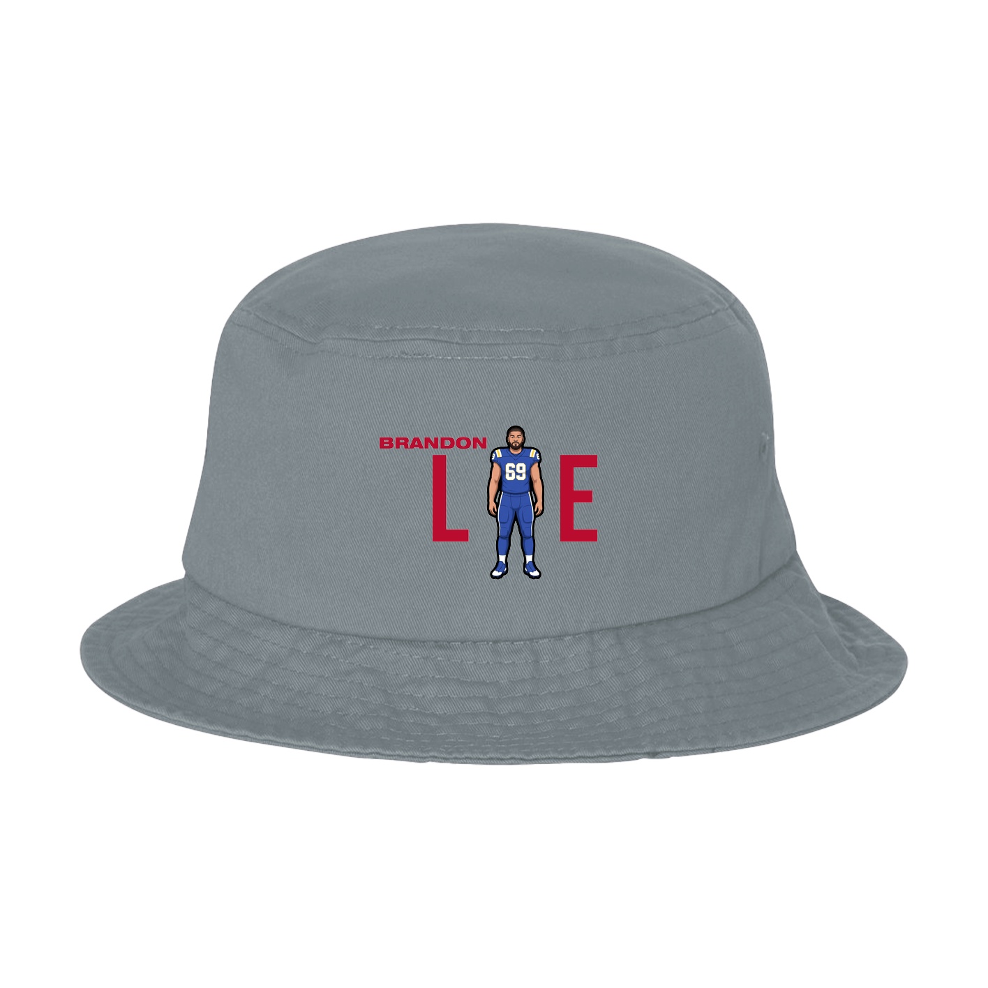 Bucket Cap — Player Name in Grey