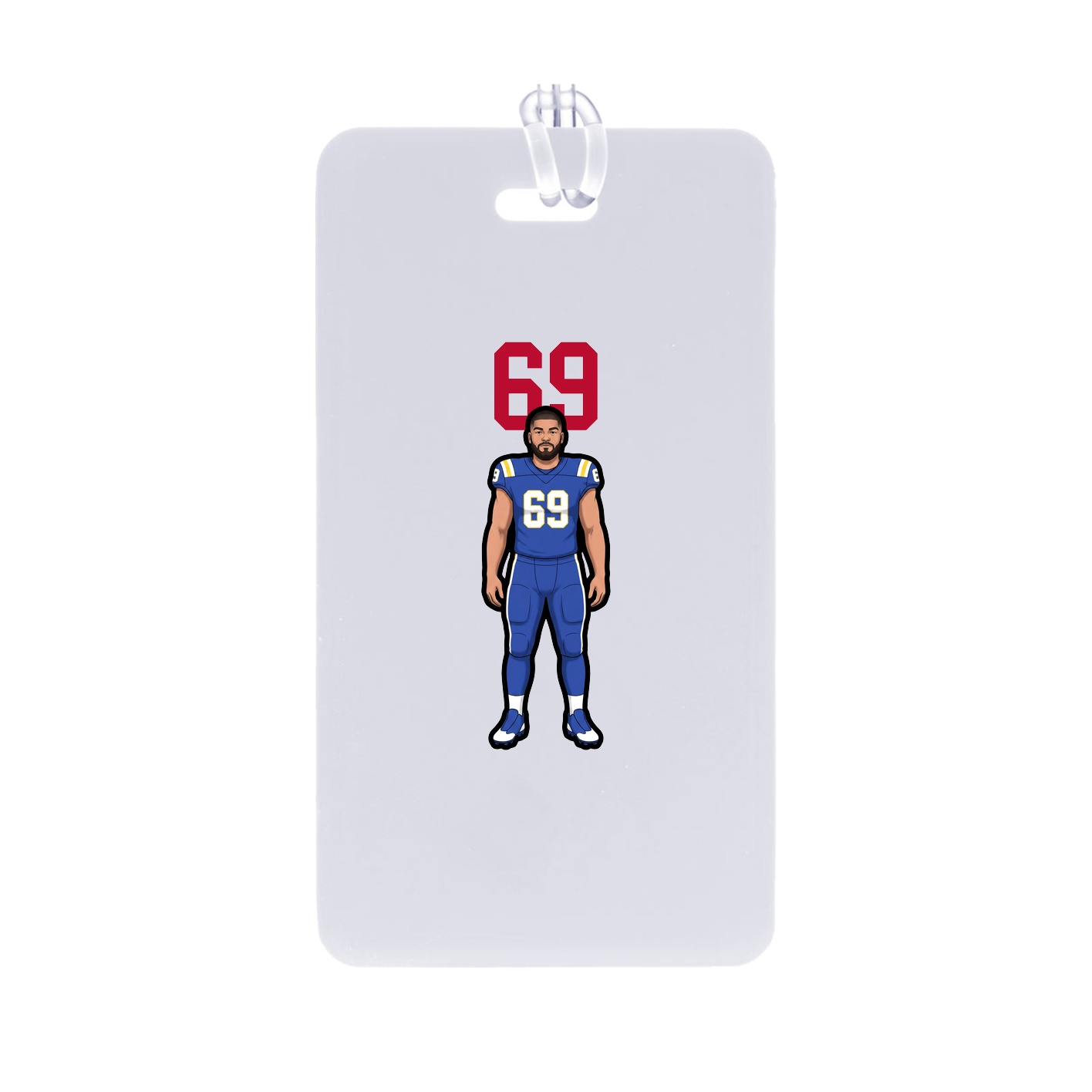 Bag Tag — Number Top in Classic
