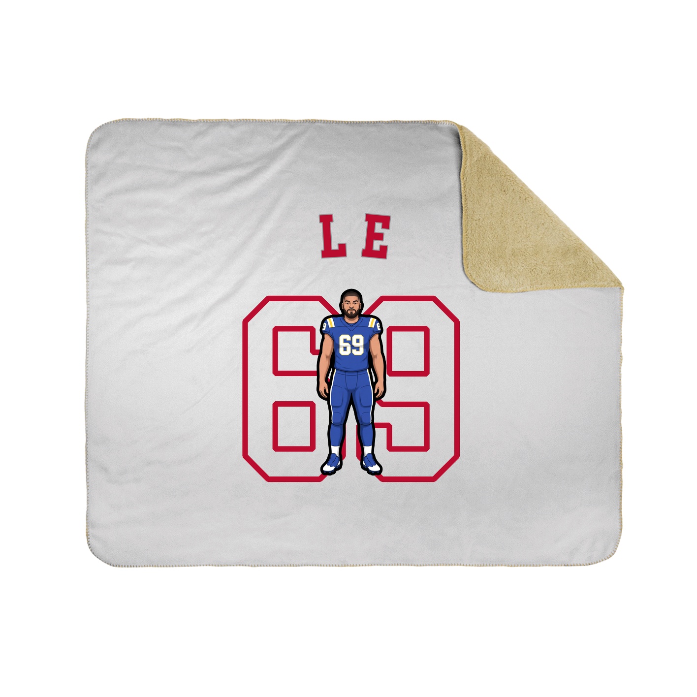 Throw Blanket — Shirsey Arch in White