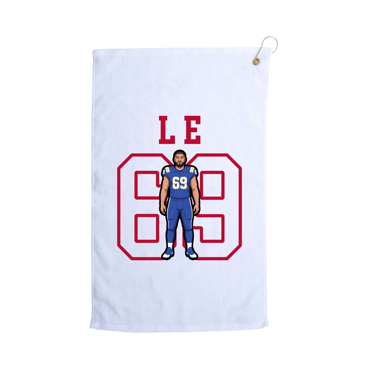 Golf Towel — Shirsey in White