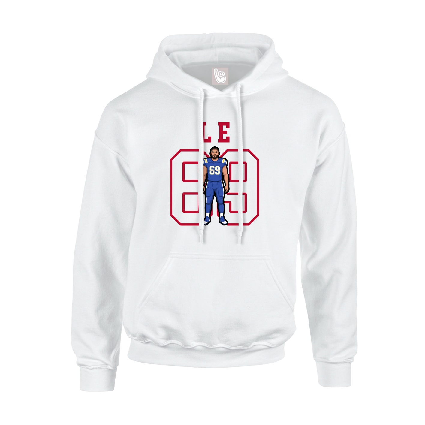 Youth Hoodie — Shirsey in White