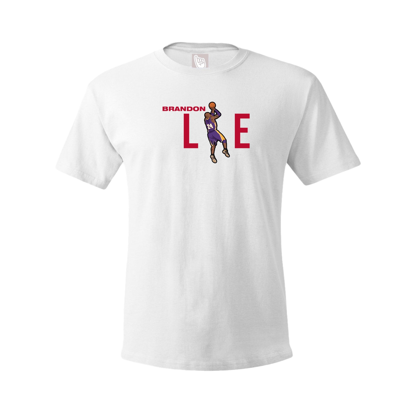 Youth Tee — Player Name in White