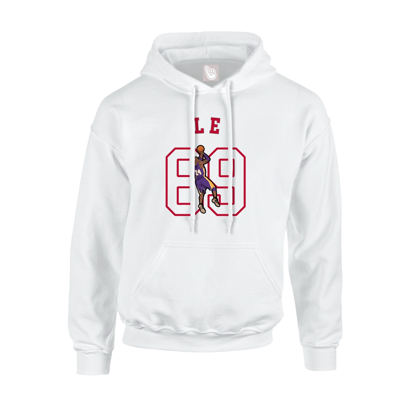 Hoodie — Shirsey Arch in White