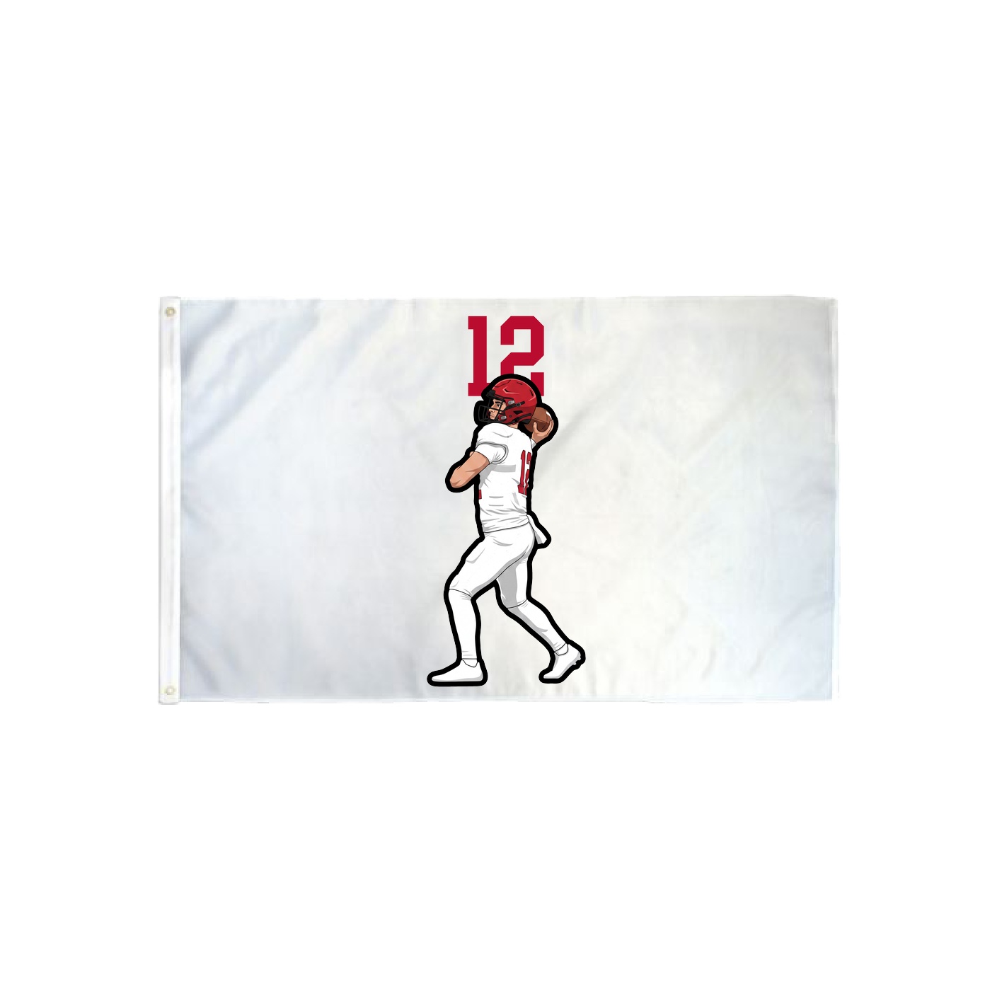 3x5 Flag — Number Top in Classic