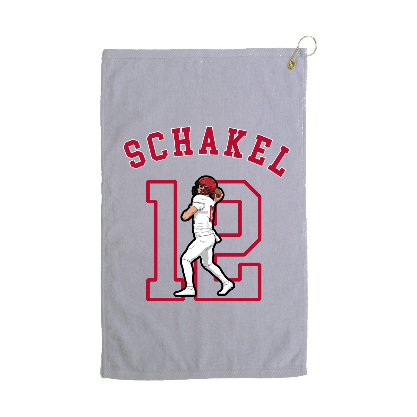 Golf Towel — Shirsey Arch in Grey