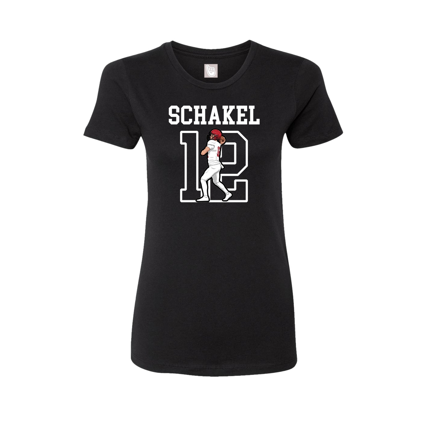 Fitted Women's Tee — Shirsey in Black