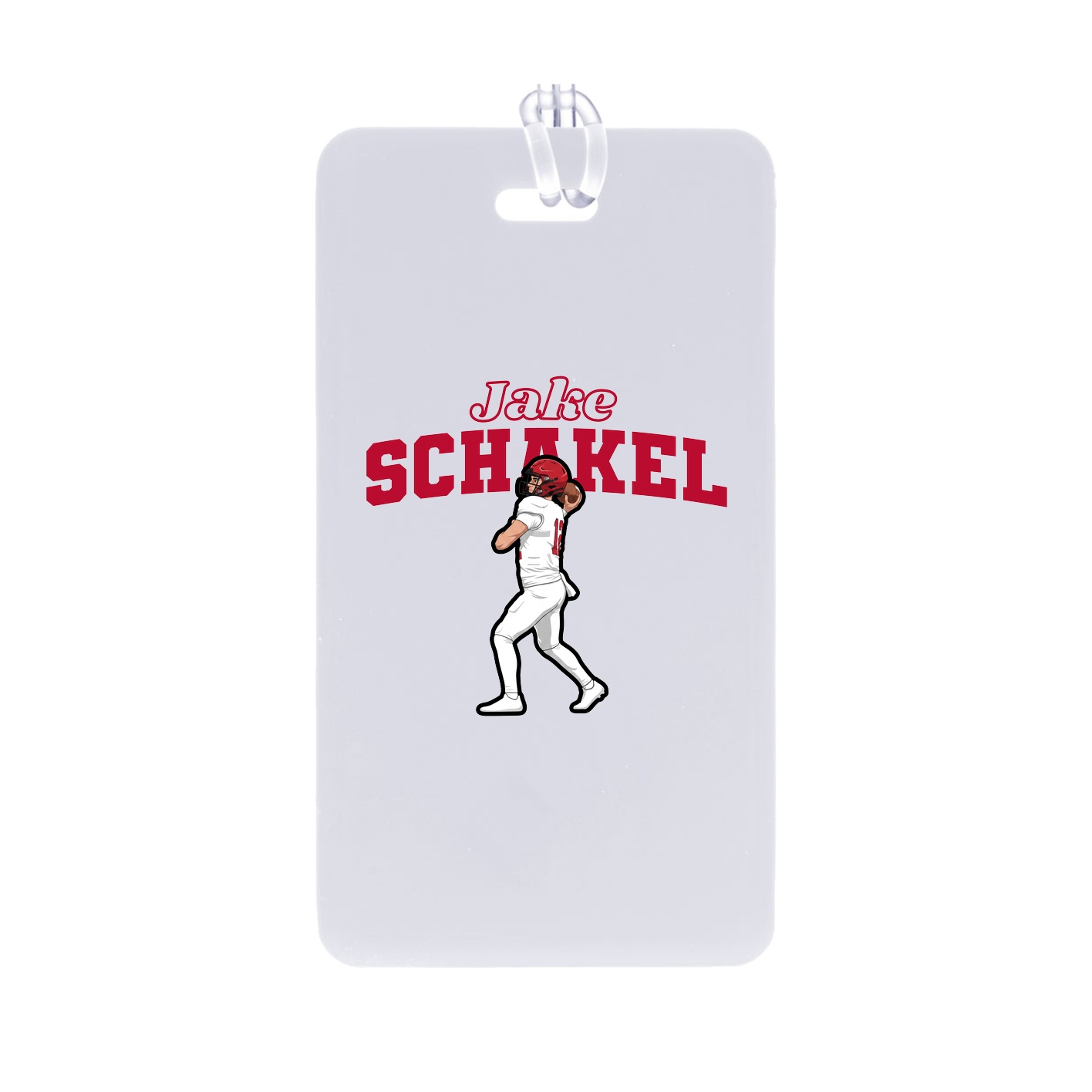 Bag Tag — Name Arch in Classic